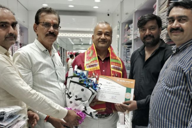 देवीसिंह राजपुरोहित बने मीरा भायंदर शहर बीजेपी सचिव, समाजबंधुओं ने दी बधाई