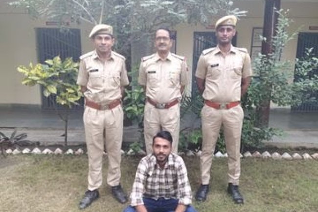 भीनमाल- 50 लाख की फिरौती के लिए भांजे का किडनैप करने वाला भादरड़ा निवासी मामा गिरफ्तार