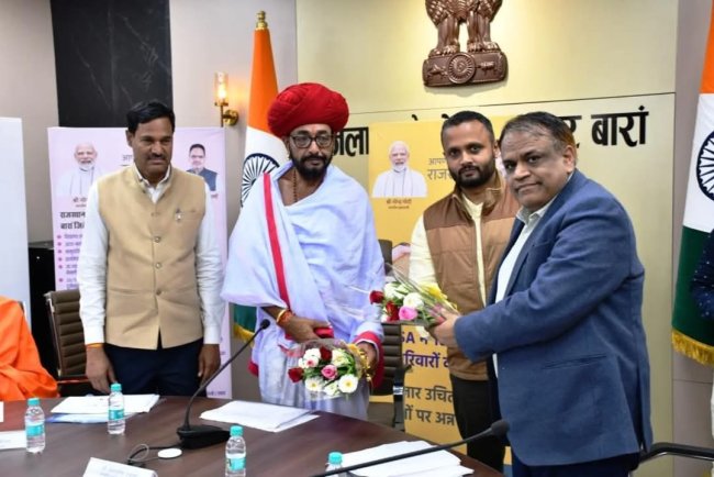 राज्य मंत्री श्री ओटारामजी देवासी ने समीक्षा बैठक ली